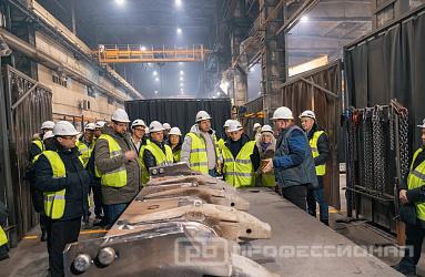 Завод «Профессионал» принял делегацию ведущих машиностроителей России и ряда зарубежных стран